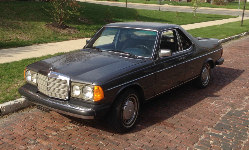 Illustration for article titled The Most Beautiful 1979 Mercedes Is Half El Camino